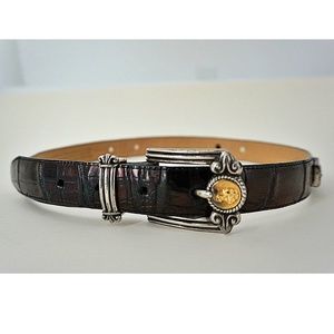 Brighton Museum Collection belt – decorated with golden colored coins